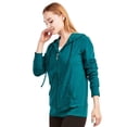 thumbnail image 2 of LAVRA Women's Athletic Zip Up Hoodie Light Weight Exercise Jacket Sweater, 2 of 3