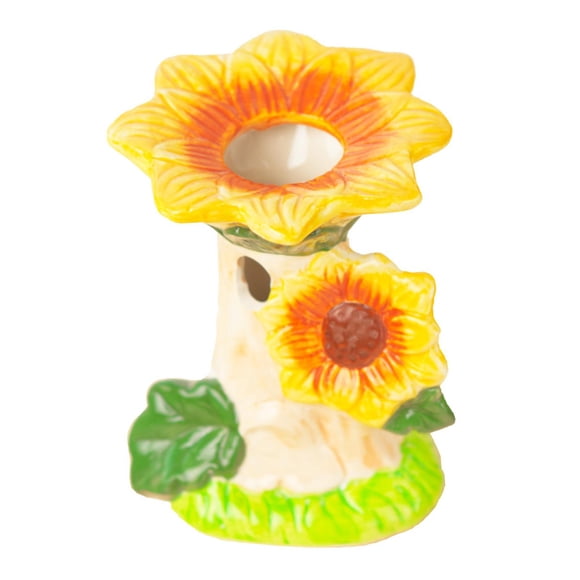 Soporte para botella de agua para hámster, accesorios para jaulas, dispensador de agua con forma de girasol fácil de limpiar, suministros para animale