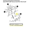 thumbnail image 2 of REPLACES WESTERN 60338K BUYERS 1304408 SNOW PLOW SHOCK ABSORBER, 2 of 9