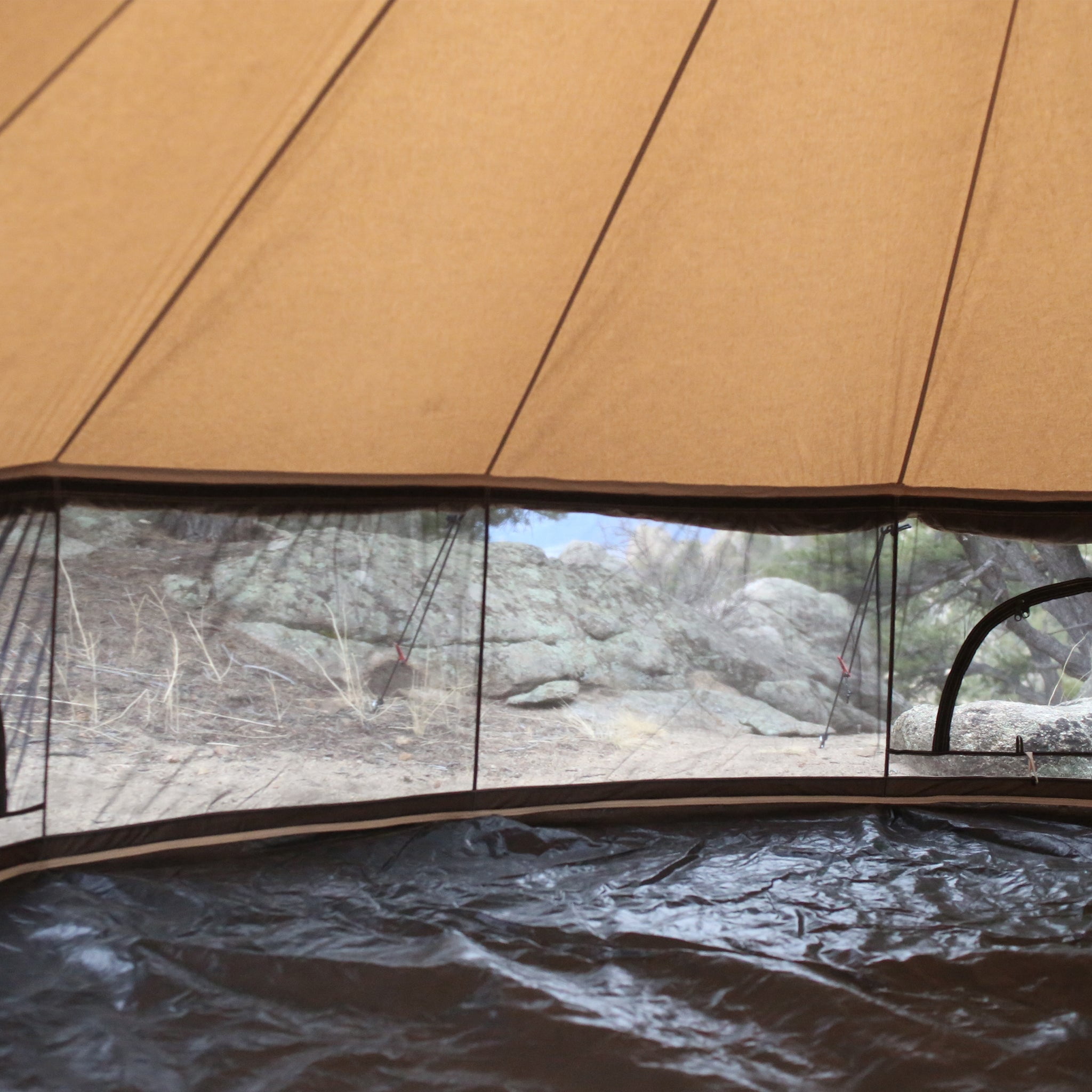 WHITEDUCK 4/5-Person Bell Tent with Groundsheet