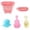 D, variant on Yanxiao Collapsible Beach Toys Set for Kids, Beach Essentials Summer Sand Toys, Collapsible Sand Bucket and Beach Accessories Shovels Set with Sand Molds, Sandbox Toys for Toddlers Kids Age 3-12