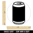 thumbnail image 2 of Soda Pop Beer Can Self-Inking Rubber Stamp Ink Stamper - Blue Ink - Medium 1 Inch, 2 of 7