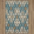 thumbnail image 2 of Mohawk Home Ronda Outdoor Area Rug, Blue, 10' x 13', 2 of 9
