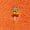 Ice Lolly Orange, variant on REGALWOVEN Cute Embroidery Cotton Bath Towels, 1 Pack Soft and Absorbent Oversized Towel for Home, Hotel, Spa, Gym Avocado White 55" x 28"