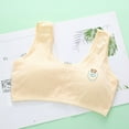 thumbnail image 2 of Ketyyh-chn99 Bras for Girls Training Bra Stretch Cotton Crop Bralette for Teen Girls Yellow,M, 2 of 4