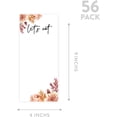 thumbnail image 3 of Koyal Wholesale Autumn Dried Florals Wedding Paper Menu Cards, Printable DIY Tent Place Cards, Pack of 52, 3 of 4