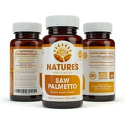 1000mg Saw Palmetto - 100 Capsules - Extract + Berry Powder | Maximum Strength Supplement to Promote Prostate Heath | Reduce Frequent Urination and Block DHT Related Hair Loss Naturally