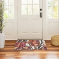 thumbnail image 6 of JSTEL Iris Flower Floral Front Door Mat Outside Entrance 32x20 Inch Doormat for Outdoor Indoor Washable Non Slip Floor Mats, 6 of 8
