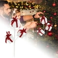 thumbnail image 1 of Festive Floral Arrangement Picks for Holiday Party Decorations and DIY Craft Projects with Christmas Tree, 1 of 6