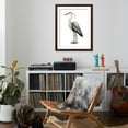 thumbnail image 4 of Art.com Sea Bird I Art Print by Grace Popp, Brown Frame Wall Art, 32" x 40", 4 of 5
