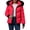 Red, variant on Wutalume Women's Winter Warm Cotton Jacket Single Breasted Zipper Jacket, Cozy and Lightweight, Comfortable Fit, Ideal for Cold Weather and Everyday Activities,Army Green L
