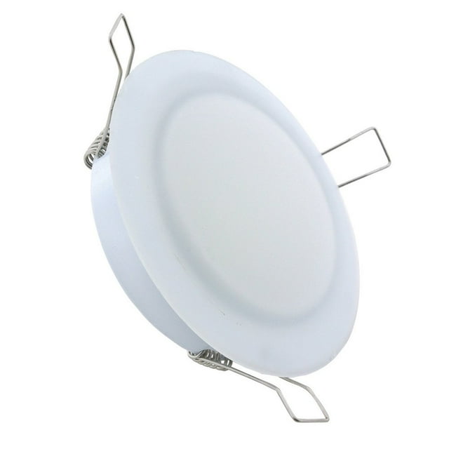 Luz Empotrada LED Diamante 4.5" Vidrio Esmerilado