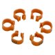 thumbnail image 5 of Suministros de Aves de Plástico Anillos de Piernas de Aves de Corral, Identificación de Aves Numeradas 001-100, 100 piezas de palomas reutilizables un pastel en anillos de, 5 of 7