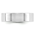 thumbnail image 2 of 14K White Gold Ring Band Wedding Standard Flat 6mm LTW Size 6, 2 of 3