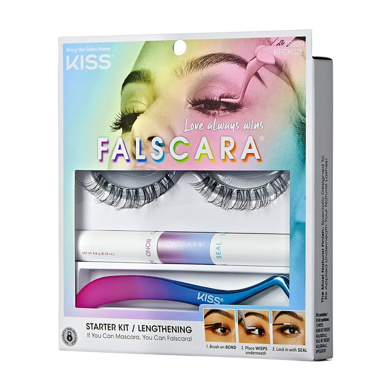 KISS Falscara DIY Lash Extension Starter Kit With 10 Eyelash