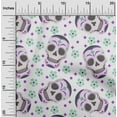 thumbnail image 2 of oneOone Cotton Poplin Twill White Fabric Skull Sewing Craft Projects Fabric Prints By Yard 56 Inch Wide-aA, 2 of 5