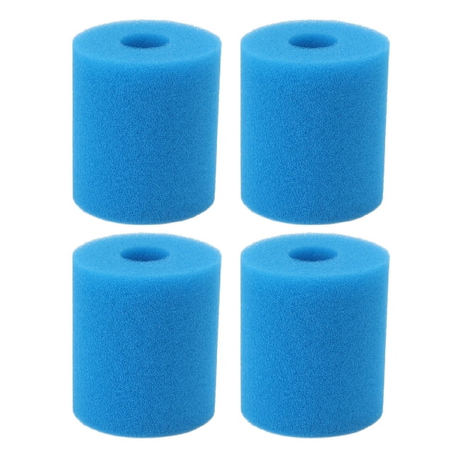 Pool Replacement Filter Sponge,4PCS Pool Filter Sponge Swimming Pool Filter Foam Pool Filter Pump Cartridge Sponge Modern Innovation
