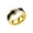 Gold B, variant on Temperature Monitoring Ring for Stress Reduction and Mood Enhancement, Stainless Steel, Adult Health Tracker for Wellness and Sleep Improvement Blue