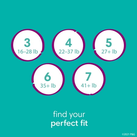 Pampers Cruisers 360 Pull-On Baby Diapers Size 4, 21 Count (Select for More Options)