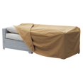 thumbnail image 1 of Waterproof Fabric Dust Cover for Outdoor Sofa, Large, Light Brown, 1 of 1