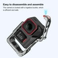 thumbnail image 6 of For Insta360 Ace Pro 2 PULUZ Aluminum Alloy Protective Cage Rig Dual Cold Shoe Housing Frame, 6 of 8