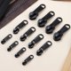 thumbnail image 3 of 18 Pcs Zipper Sliders Zipper Pull Sliders Replacement Multifunctional Detachable Zipper Head Accessories for Coats Bags Suitcases, 3 of 3