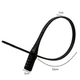 thumbnail image 2 of 5-Digit Combination Zip Tie Lock With Thickened Wires, Multi-Purpose Security Lock For Outdoor Use, Anti-Theft Cable Lock For Equipment And Storage, 2 of 2