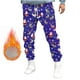 thumbnail image 1 of Pantalones largos para hombre, pantalones deportivos ajustados para correr, pantalones deportivos con cordón, pantalones con estampado navideño, pantalones para hombre, 1 of 5