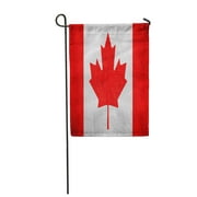 NUDECOR Abstract The Canadian Flag on Wall Border Canada Canvas Garden Flag Decorative Flag House Banner 28x40 inch