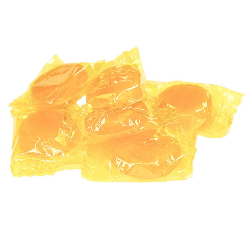 Sunrise Butterscotch Disc Wrapped Hard Candy 3 lb. Bulk Bag