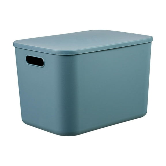 Zehuanyu Basket Storage Bins with Lids Plastic Box Cosmetic Orderly Room Child