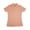Pink, variant on French Toast - Little Girls SS Interlock Fitted Knit Polo Picot Collar Pink / 3T