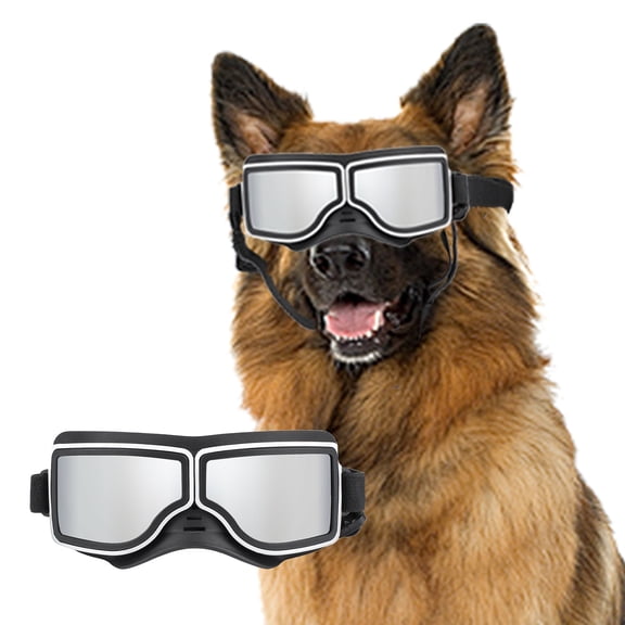 Duuclume Dog Goggles, UV/Wind/Dust/Fog Protection Pet Glasses Eye Wear