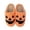 Z10-Orange, variant on Halloween Pumpkin Slippers for Womens Mens Plush Warm Spooky Lantern Pumpkin Slippers House Shoes