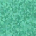 thumbnail image 1 of Ahgly Company Machine Washable Indoor Square Transitional Turquoise Green Area Rugs, 7' Square, 1 of 7