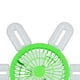 thumbnail image 5 of Lámpara de ventilador con enchufe E27, lámpara de ventilador con enchufe pequeño para dormitorio, sótano y sala de estar. Verde, 5 of 6