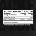 thumbnail image 4 of Jacked Factory Acetyl L Carnitine 750mg Supplement - Extra Strength L-Carnitine (ALCAR) for Energy, Body Recomposition, Memory & More - Zero Fillers - 120 Non GMO Veggie Pills, 4 of 5