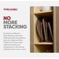 thumbnail image 5 of Rev-A-Shelf Baking Sheet Organizer for Wall/Base Cabinets, Chrome, 596-10CCR-52, 5 of 14