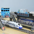 thumbnail image 3 of 50 Pcs Trains de Simulation à Grande Vitesse Trains Électriques Trains Harmony Ensemble de Modèles Passages Tunnels Wagon, 3 of 8