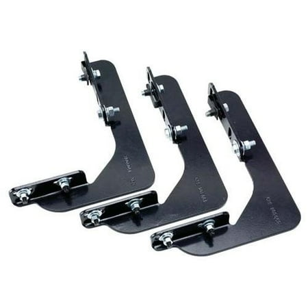 Big Country Truck Accessories 525245 Dakar PRO - Brackets Mild Steel Black