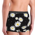 thumbnail image 4 of Bingfone Daisies Flowers Men's Underwear - Casual Stretch Boxer Briefs-Medium, 4 of 7