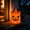 A, variant on VVQ Halloween LED Light Up Pumpkin Candy Bag, Portable Handheld Luminous Pumpkin Pouch for Trick or Treat, Pumpkin Candy Bags for Halloween Party Birthday Festival Decoration with Built-In