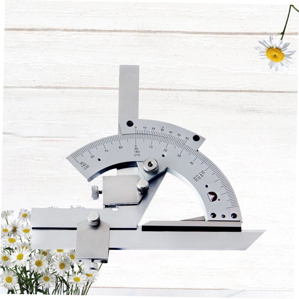 HONMEET Universal Woodworking Protractor Measuring Tool, Portable and Rust-Resistant, Precision Angle Finder for Carpentry