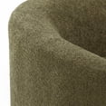 thumbnail image 5 of Christopher Knight Home Modern Boucle Chaise Lounge Sofa with 3 Seats, Solid Wood Frame, Green, 5 of 9