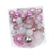 thumbnail image 5 of 36 adornos colgantes para árbol de Navidad, bolas de Navidad, colgantes Blanco rosa, 5 of 9