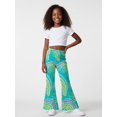 thumbnail image 5 of Girls Flare Pants, Girls Flared Bell Bottom Pants, Wide Leg Casual Trousers for Girls Ages 3-13Y, Comfortable All Season Girls Pants, 5 of 6