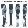 thumbnail image 2 of Calcetines de presión deportivos profesionales, adecuados para escalada al aire libre, calcetines para correr, saltar la cuerda, bádminton, 2 of 5