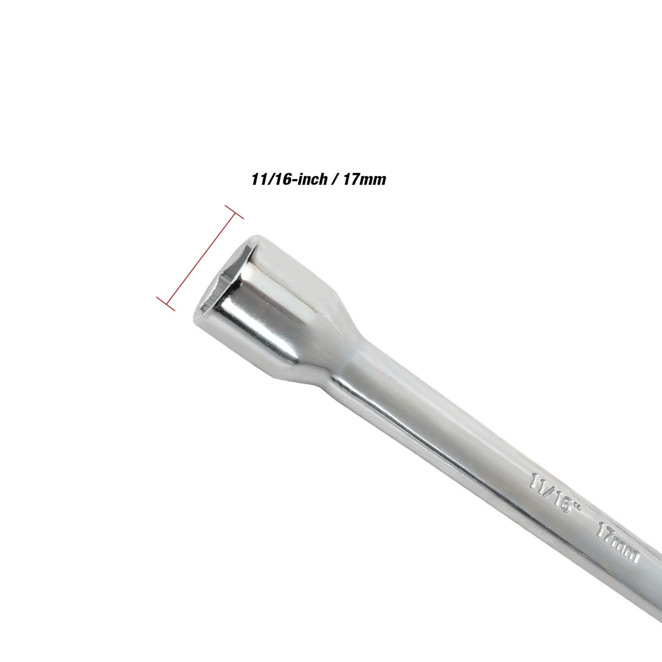 Hyper Tough 18-inch 4-Way Carbon Steel Lug Wrench