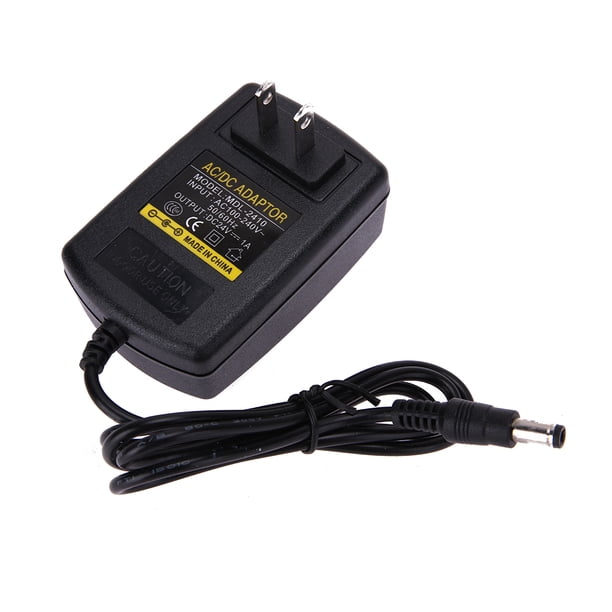 Adaptador DC24V 1A AC 100V-240V a DC 24V Convertidor Adaptador de fuente de alimentación 5.5 * WDOplteas Para estrenar