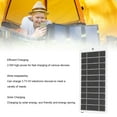 thumbnail image 4 of Panneau Solaire Portable 2.5W, Module de Panneau Solaire en Silicium Monocristallin 5V, Charge Solaire USB pour Extérieur RV Randonnée Petit Ventilateur Banque d'Alimentation Lanternes de Camping, 4 of 7